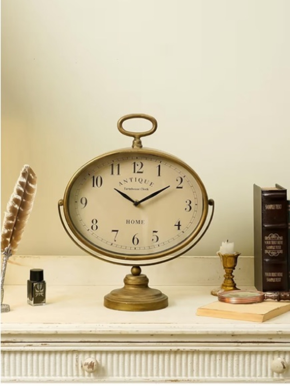 Antique-Inspired Table Clock - Picture 7 of 16